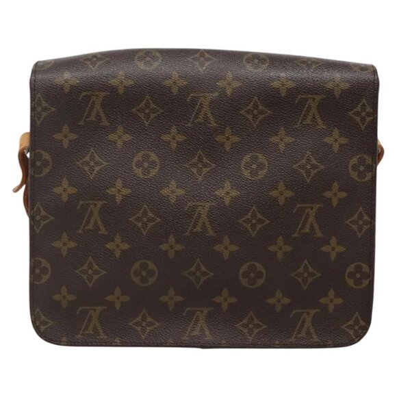 LOUIS VUITTON Monogram Cartouchiere GM Shoulder Bag M51252 LV Auth BA4214 - Picture 3 of 16